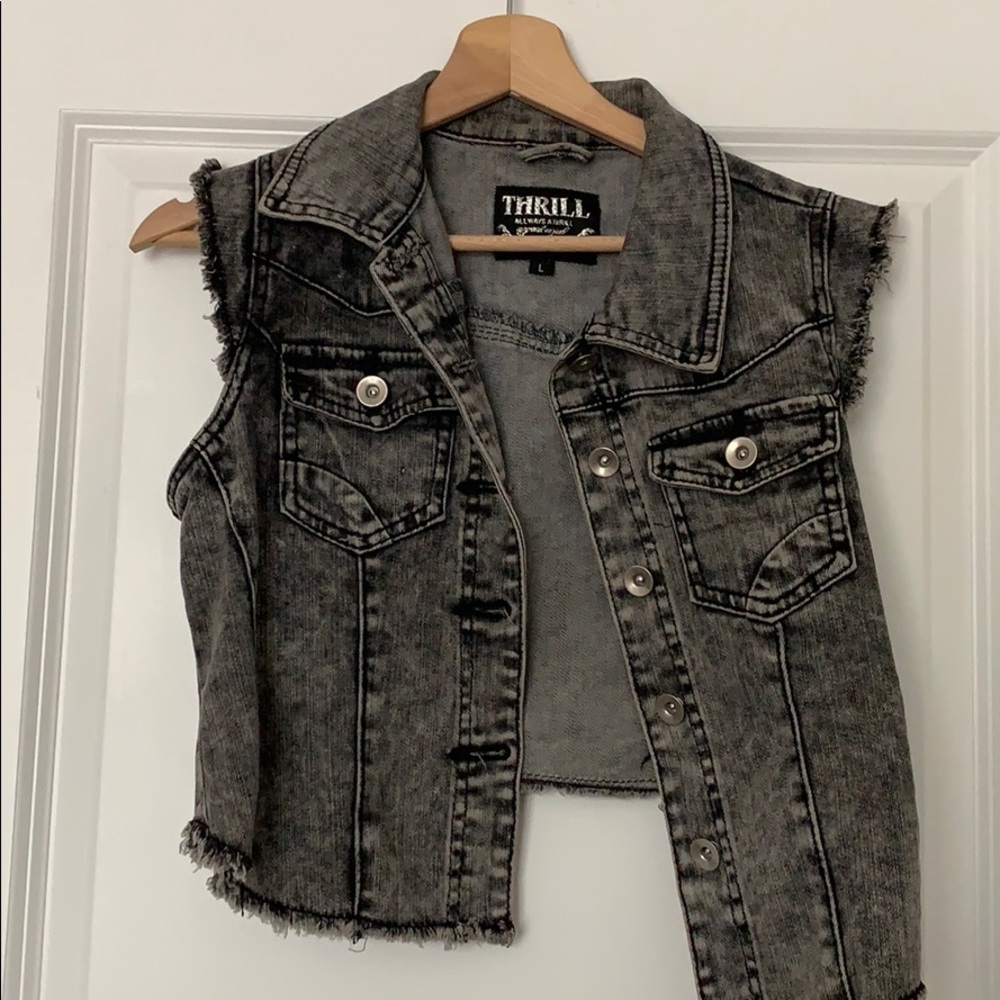 Jean jacket Vest